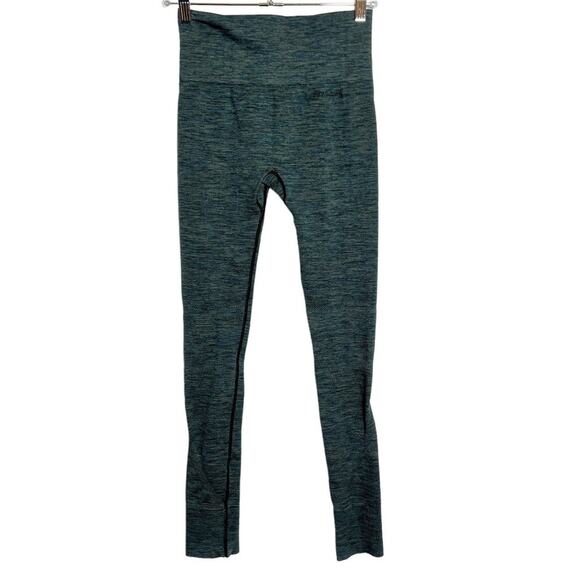 IVY PARK Pants - Ivy Park Knit Leggings SIZE S M Green Blue Yoga Pants Beyonce